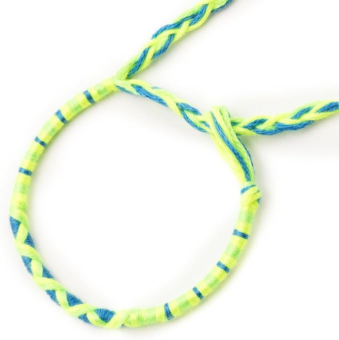 Bracelet brésilien enfant — à vœux coton tressé — BVE-28