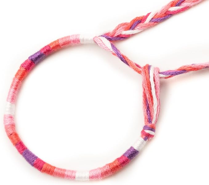 Bracelet brésilien enfant — à vœux coton tressé — BVE-22