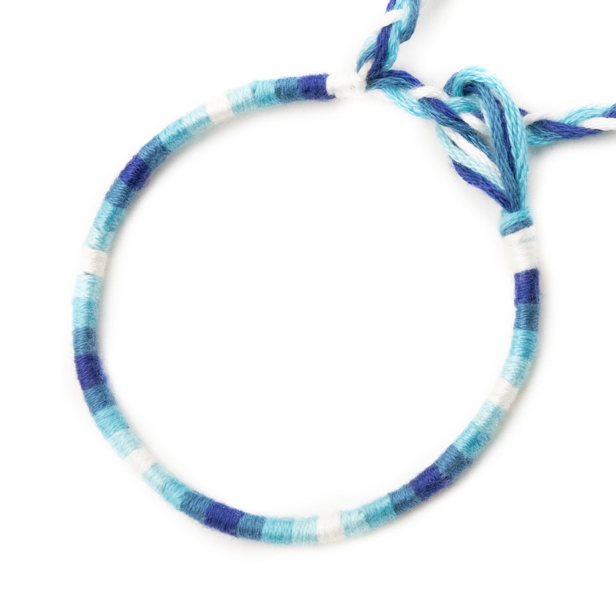 Bracelet brésilien à vœux — coton tressé ajustable — BV02
