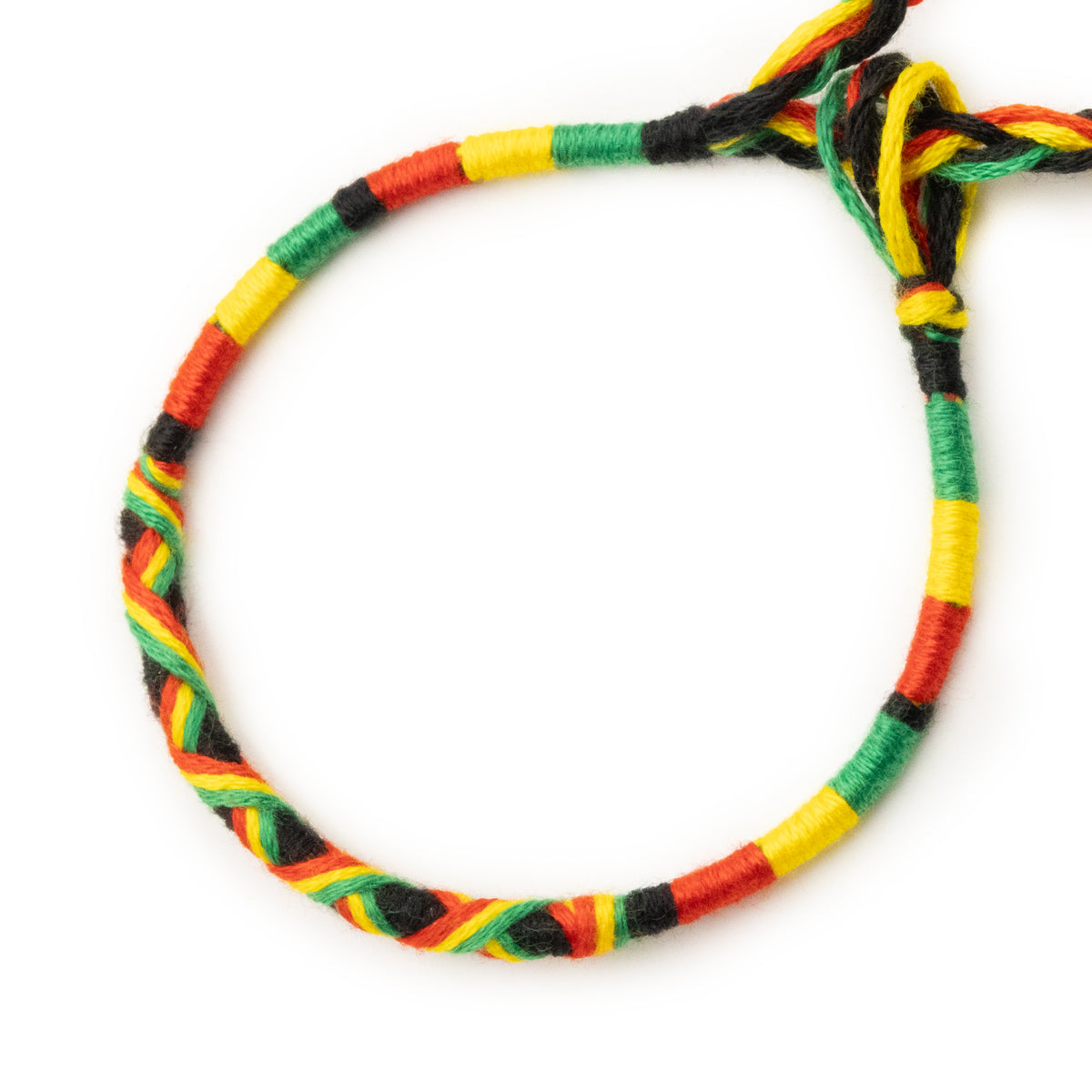 Bracelet brésilien à vœux — coton tressé ajustable — BV10