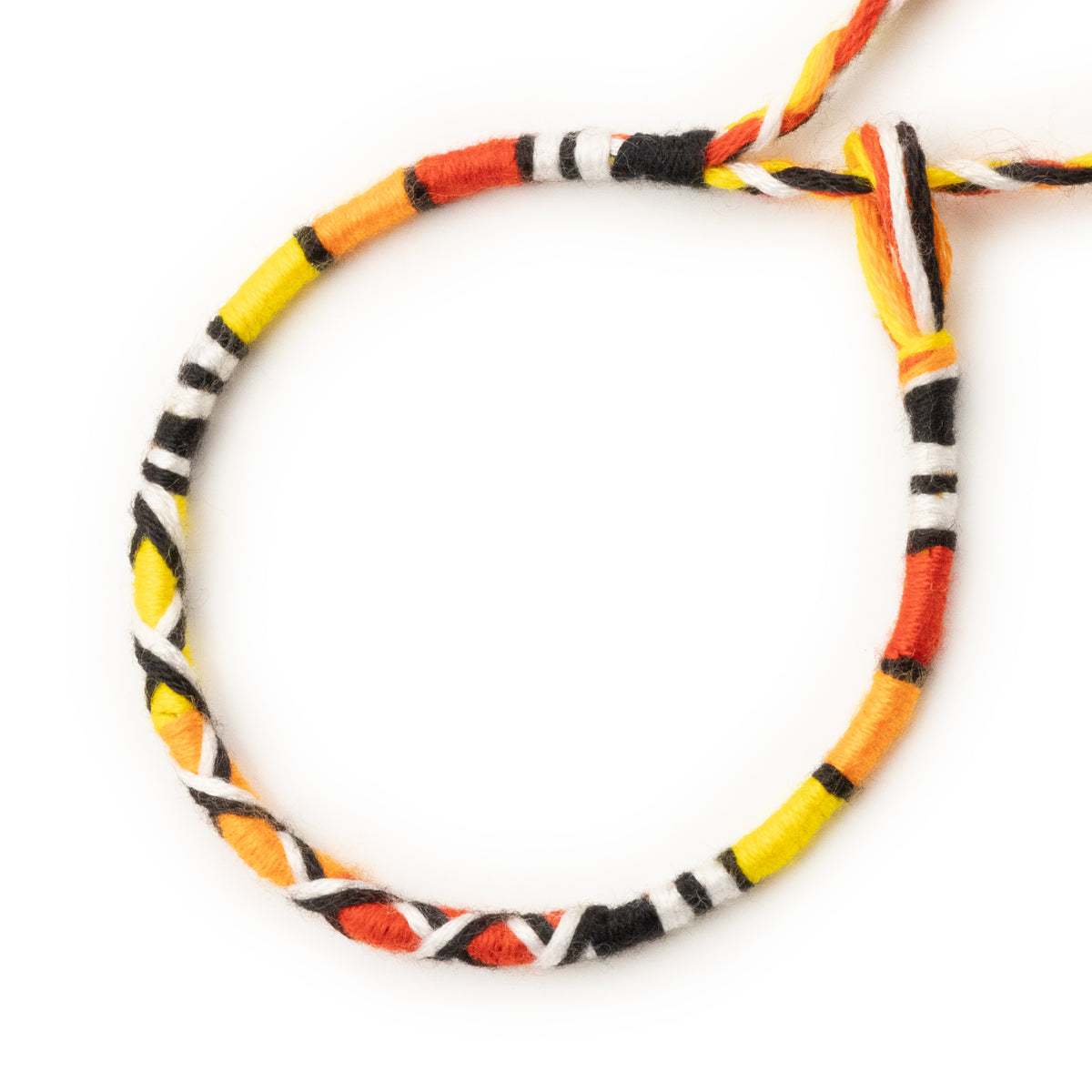 Bracelet brésilien à vœux — coton tressé ajustable — BV11