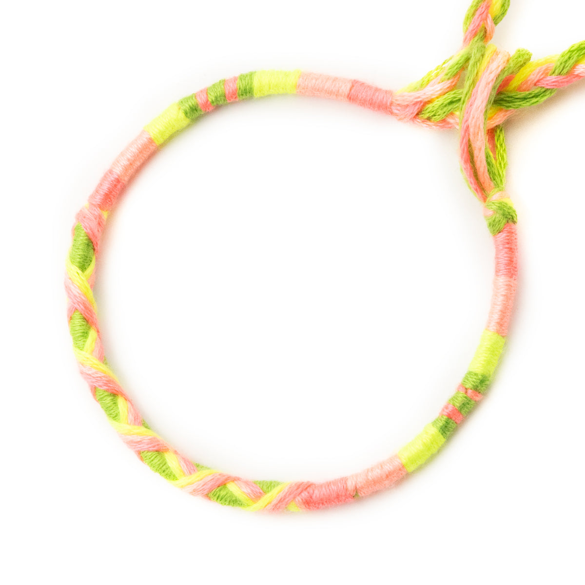Bracelet brésilien à vœux — coton tressé ajustable — BV13