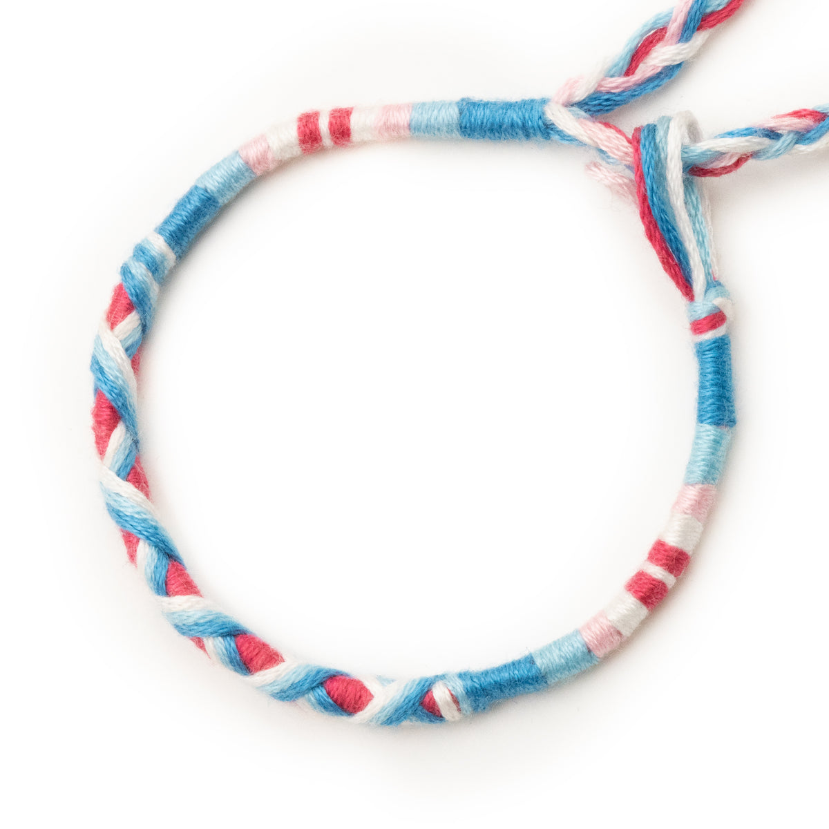 Bracelet brésilien à vœux — coton tressé ajustable — BV18