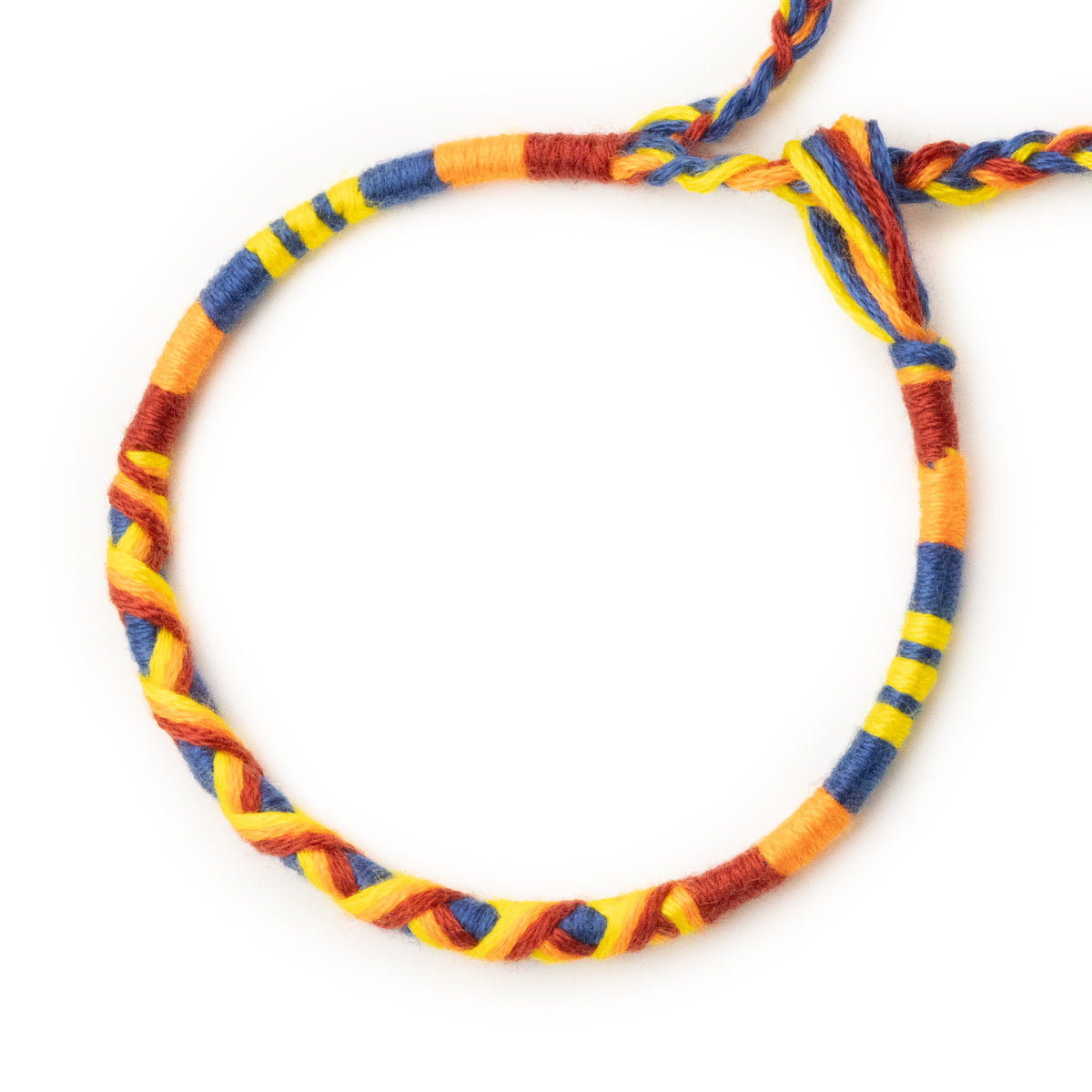 Bracelet brésilien à vœux — coton tressé ajustable — BV25