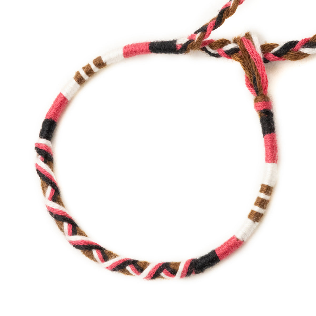 Bracelet brésilien à vœux — coton tressé ajustable — BV30