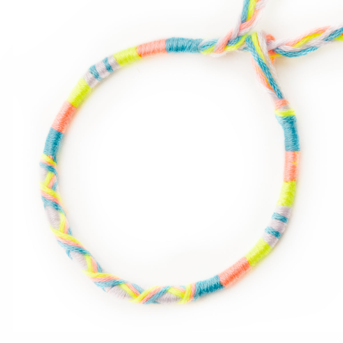 Bracelet brésilien à vœux — coton tressé ajustable — BV39