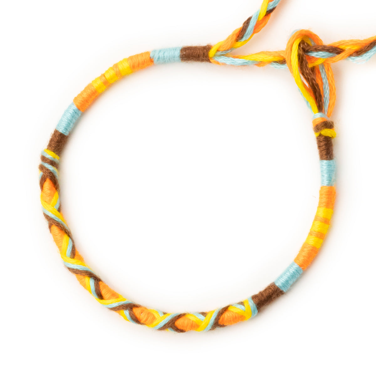 Bracelet brésilien à vœux — coton tressé ajustable — BV41