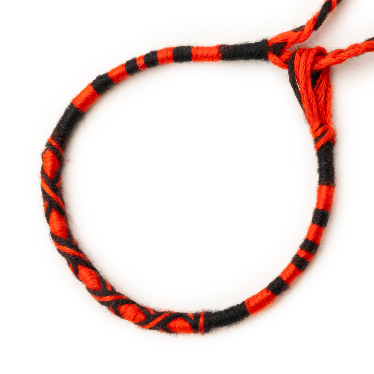 Bracelet brésilien à vœux — coton tressé ajustable — BV79