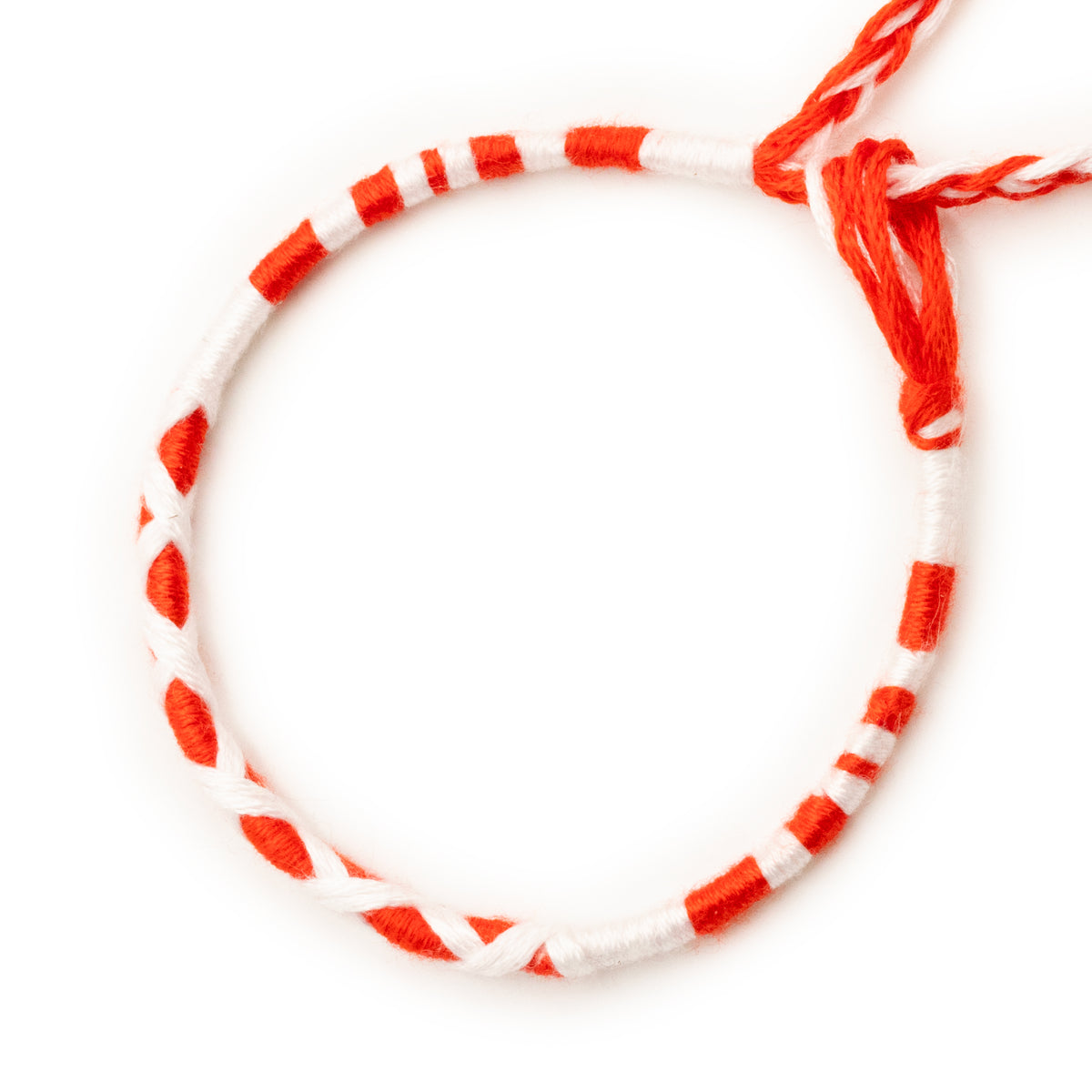 Bracelet brésilien à vœux — coton tressé ajustable — BV83